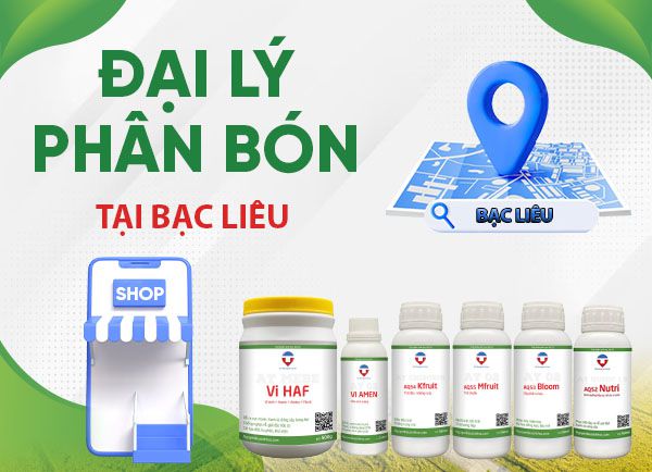 Đại lý phân bón tại Bạc Liêu uy tín, sp chất lượng, giá tốt